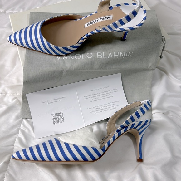 🖤NIB💕Carolyne Stripe Slingback Pumps - Picture 5 of 16